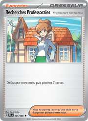 Recherches Professorales 085/172 Pokémon Foudre Noire (BLK)