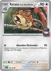 Rattatac de la Team Rocket 148/244 Pokémon Rivalités Destinées (EV10)