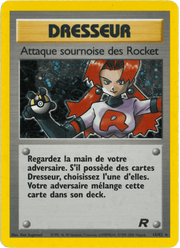 Attaque sournoise des Rocket 16/83 Pokémon Team Rocket (RO)