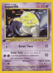 Soporifik 49/102 Pokémon Set de Base (BS)
