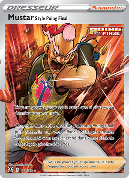 Mustar Style Poing Final 163/183 — Pokémon Styles de combat (BST)