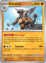 Rhinastoc 076/175 Pokémon Couronne Stellaire (EV07)