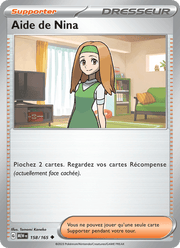 Aide de Nina 158/207 Pokémon 151 (MEW)
