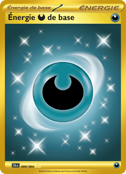 Énergie Darkness de base 098/99 Pokémon Fable Nébuleuse (EV6.5)