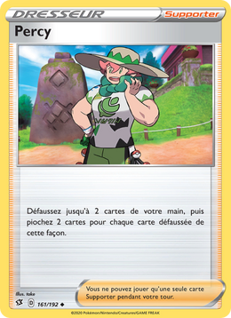 Percy 161/209 Pokémon Clash des Rebelles
