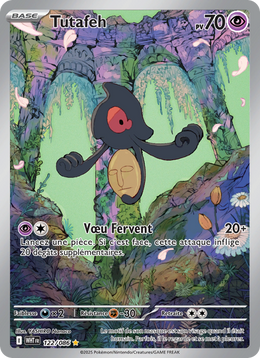 Tutafeh 122/86 — Pokémon Flamme Blanche (WHT)