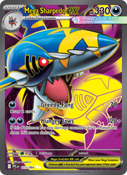 Méga-Sharpedo-ex 113/130 — Pokémon Flammes Fantasmagoriques (ME02)