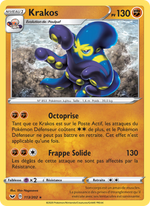 Krakos 113/216 Pokémon Épée et Bouclier