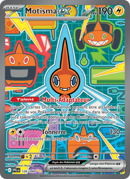 Motisma-ex - Rotom ex - Flammes Fantasmagoriques 126