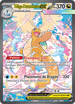 Méga-Dracolosse-ex - Mega Dragonite ex - Héros Transcendants 290