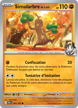 Simularbre de Luth 093/244 Pokémon Rivalités Destinées (EV10)