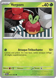 Verpom 017/226 Pokémon Mascarade Crépusculaire (EV06)