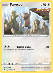 Parecool 129/237 Pokémon Évolution Céleste (EVS)