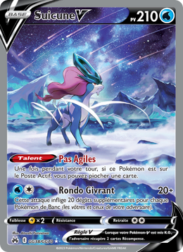 Suicune V GG38/230 — Pokémon Zénith Suprême (CRZ)