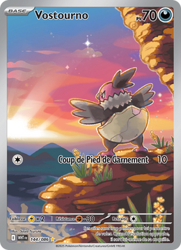 Vostourno 144/86 — Pokémon Flamme Blanche (WHT)
