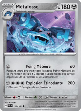 Métalosse 115/218 Pokémon Forces Temporelles (EV05)
