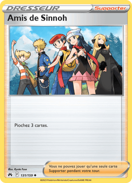 Amis de Sinnoh 131/160 Pokémon Zénith Suprême (CRZ)