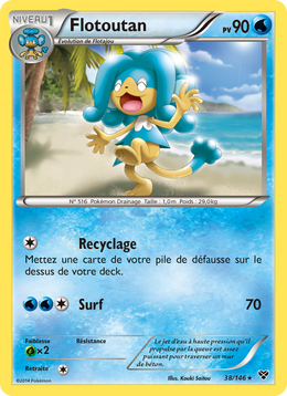 Flotoutan 38/146 — Pokémon XY (XY)