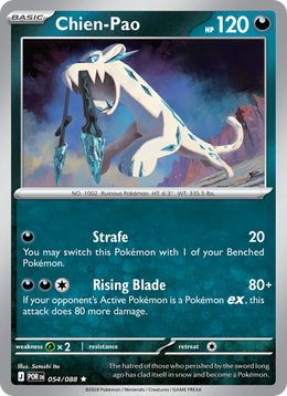 Baojian 54/88 — Pokémon Équilibre Parfait (ME03)