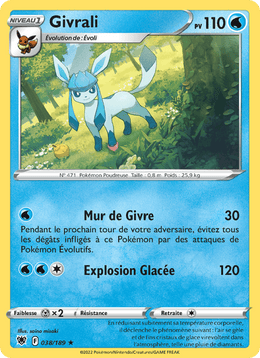 Givrali 038/216 Pokémon Astres Radieux (ASR)