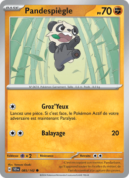 Pandespiègle 085/175 Pokémon Couronne Stellaire (EV07)