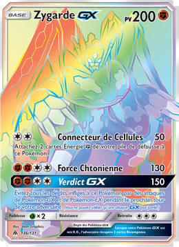 Zygarde GX 136/146 — Pokémon Lumière Interdite (FLI)