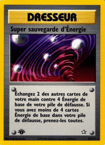Super sauvegarde d'Énergie 89/111 Pokémon Neo Genesis (N1)