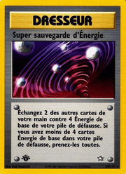 Super sauvegarde d'Énergie 89/111 Pokémon Neo Genesis (N1)