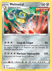 Melmetal 189/284 — Pokémon Poing de Fusion (FST)