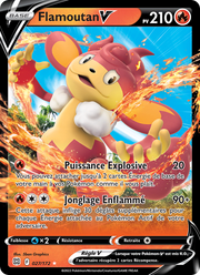 Flamoutan V 027/216 Pokémon Stars Étincelantes