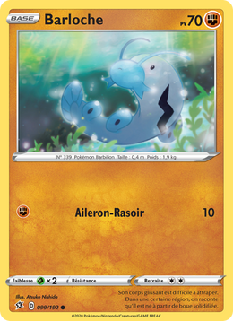 Barloche 99/209 Pokémon Clash des Rebelles