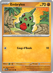Embrylex 047/180 Pokémon Évolutions Prismatiques (EV8.5)