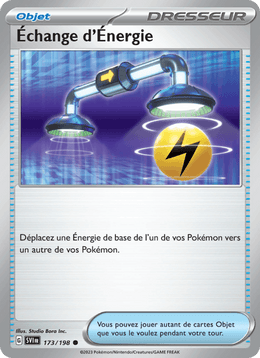 Échange d'Énergie 173/258 Pokémon Écarlate et Violet (EV01)