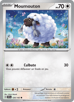 Moumouton 124/175 Pokémon Couronne Stellaire (EV07)