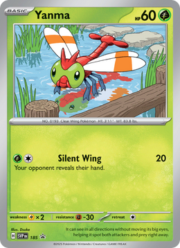 Yanma 185/PROMO — Pokémon Promo Écarlate et Violet (SVP)