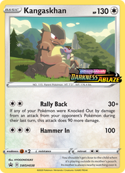 Kangourex SWSH038/PROMO — Pokémon Promo Épée et Bouclier (SWSHP)