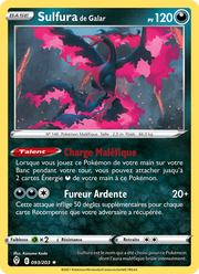 Sulfura de Galar 93/237 — Pokémon Évolution Céleste (EVS)