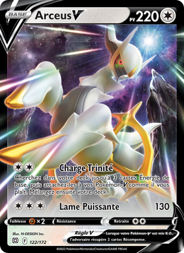 Arceus V 122/216 Pokémon Stars Étincelantes