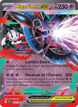 Méga-Floette-ex 035/122 Pokémon Chaos Ascendant (ME04)