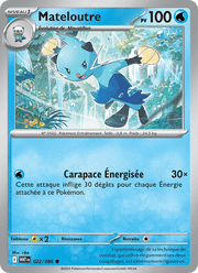 Mateloutre 022/173 Pokémon Flamme Blanche (WHT)