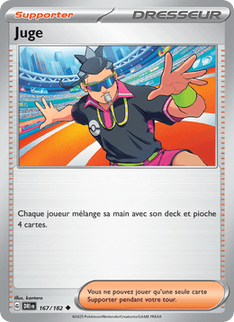 Juge 167/244 Pokémon Rivalités Destinées (EV10)