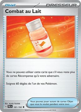 Combat au Lait 181/279 Pokémon Évolutions à Paldea (EV02)