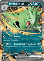 Tyranocif-ex 064/180 Pokémon Évolutions Prismatiques (EV8.5)
