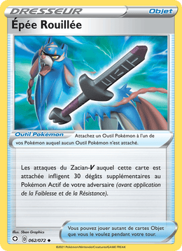 Épée Rouillée 62/73 Pokémon Destinées Radieuses (SHF)