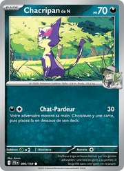 Chacripan de N 096/190 Pokémon Aventures Ensemble (EV09)