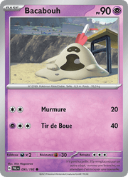 Bacabouh 095/279 Pokémon Évolutions à Paldea (EV02)
