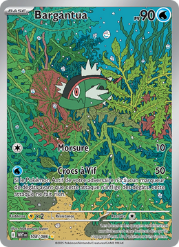Bargantua 108/86 — Pokémon Flamme Blanche (WHT)