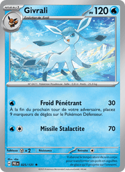 Givrali 025/180 Pokémon Évolutions Prismatiques (EV8.5)