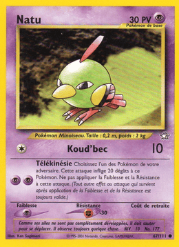 Natu 67/111 Pokémon Neo Genesis (N1)