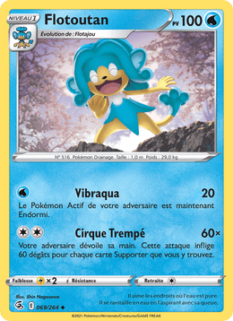 Flotoutan 69/284 Pokémon Poing de Fusion (FST)